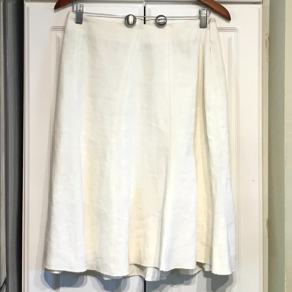 Gunex for Bergdorf Goodman Paneled Trumpet Skirt Size 10
